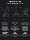 Коляска 2 в 1 Cybex Priam IV Rosegold Leaf Green