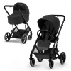 Коляска 3 в 1 Cybex Balios S Lux BLK Moon Black