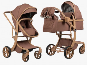 Коляска-трансформер Farfello Aimile Adventurer ADV-9 Mokko