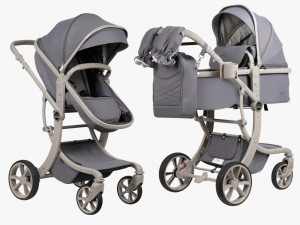 Коляска-трансформер Farfello Aimile Adventurer ADV-8 Лунный