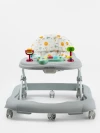 Ходунки Amarobaby First Steps серый