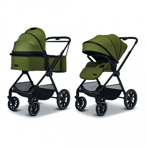 Коляска 2 в 1 Moon Clicc moss/melange 2025
