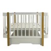 Кроватка Pituso Olivia 120*60 c маятником белый бук