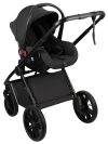 Коляска 3 в 1 Indigo Sting черный