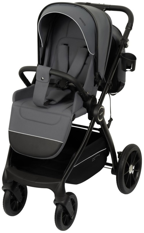 Коляска прогулочная Indigo Breeze серый