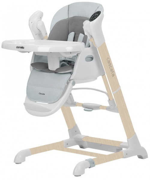 Стул для кормления Carrello Cascata CRL-10303 Ash Grey Wooden