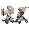 Коляска 2 в 1 Carrello Vector CRL-6550 Walnut Beige