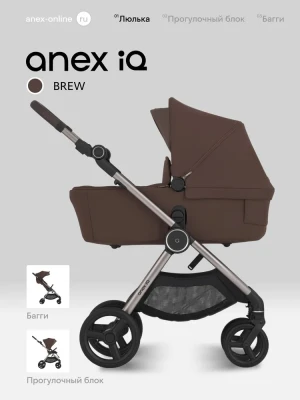Коляска 2 в 1 Anex iQ Premium (iQ-28) Brew