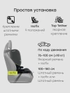 Автокресло Happy Baby Fixer 1/2/3 (9-36кг) deep olive