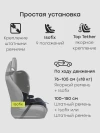 Автокресло Happy Baby Fixer 1/2/3 (9-36кг) graphite