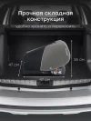 Автокресло Happy Baby Fixer 1/2/3 (9-36кг) graphite