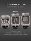 Автокресло Happy Baby Sheltix 0/1/2/3 (0-36кг) beige grey