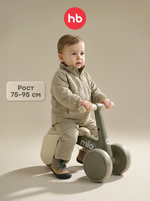 Беговел Happy Baby MIO olive - фото 1