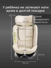 Автокресло Happy Baby Sheltix 0/1/2/3 (0-36кг) milky