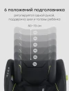 Автокресло Happy Baby Fixer 1/2/3 (9-36кг) total black