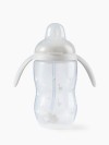 Поильник Happy Baby с трубочкой и ручками, 360 мл (light gray, 14016)