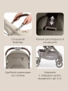 Коляска прогулочная Happy Baby Neez warm grey