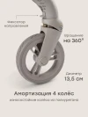 Коляска прогулочная Happy Baby Neez light grey