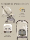 Коляска прогулочная Happy Baby Neez beige flowers fix
