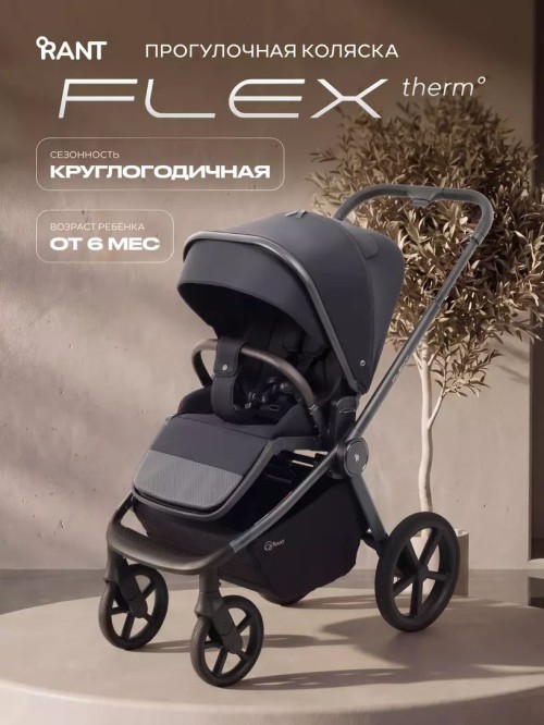 Коляска прогулочная Rant Flex Color RA118 Midnight Black