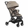 Коляска прогулочная Pera Plus PU carbon/Sapphire Sand