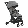 Коляска прогулочная Pera Plus PU carbon/Horizon Grey