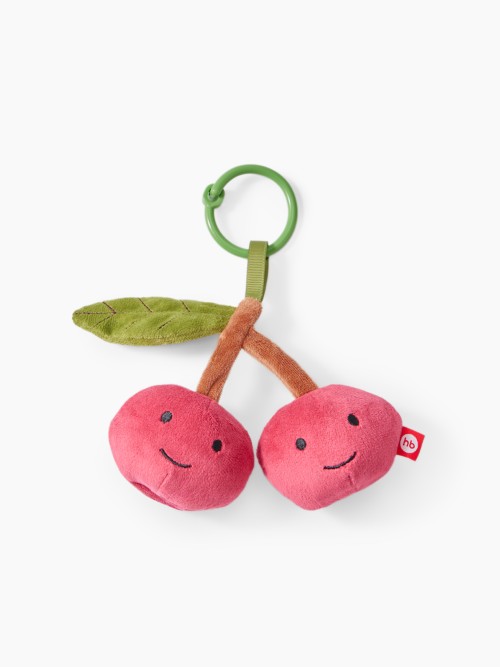 Подвесная игрушка-погремушка Happy Baby (burgundy, 330721)