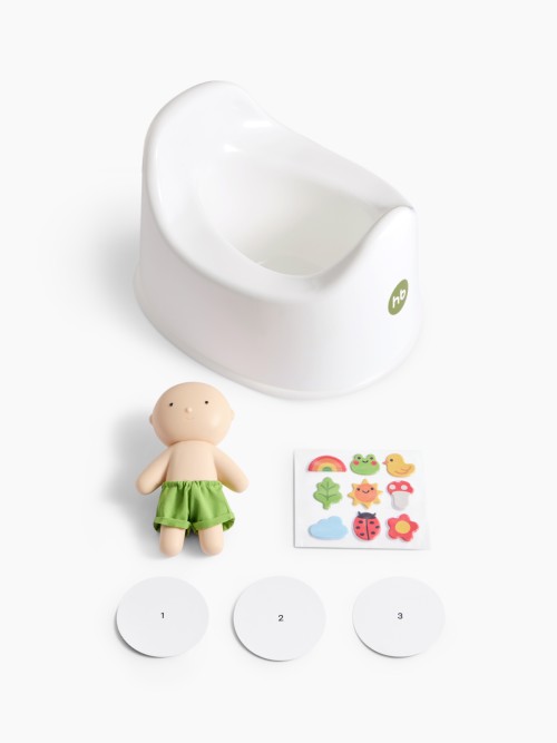Набор детский Happy Baby Pipi-Kaka Set white