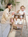 Стул для кормления Amarobaby Easy Grow коричневый