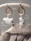 Стул для кормления Amarobaby Winnie 3 в 1 молочный