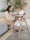 Стул для кормления Amarobaby Easy Grow серый