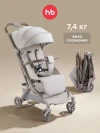 Коляска прогулочная Happy Baby Aira light grey