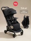 Коляска прогулочная Happy Baby Aira black