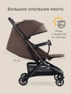 Коляска прогулочная Happy Baby Aira brown