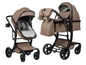Коляска-трансформер Farfello Aimile Adventurer PU ADV-14 Nutbrown