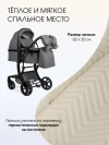 Коляска-трансформер Farfello Aimile Adventurer PU ADV-17 Dark grey