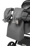 Коляска-трансформер Farfello Aimile Adventurer PU ADV-17 Dark grey