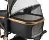 Коляска-трансформер Farfello Aimile Adventurer PU ADV-16 Gold black