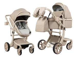 Коляска-трансформер Farfello Aimile Adventurer PU ADV-13 Ecru