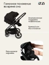 Коляска-трансформер iZZi 2 в 1 Vanilla/ Black