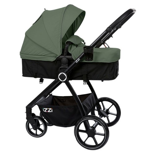 Коляска-трансформер iZZi 2 в 1 Olive/ Black