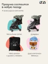Коляска прогулочная iZZi RoaD Black