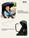 Коляска прогулочная iZZi RoaD Olive/ Black