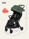 Коляска прогулочная iZZi RoaD Olive/ Black