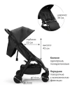 Коляска прогулочная Elodie Mondo Black Renew