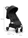 Коляска прогулочная Elodie Mondo Black Renew