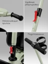Велоколяска Amarobaby Scout Led подсветка зеленый