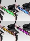 Велоколяска Amarobaby Scout Led подсветка розовый