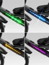 Велоколяска Amarobaby Scout Led подсветка черный