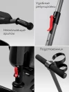 Велоколяска Amarobaby Scout Led подсветка черный